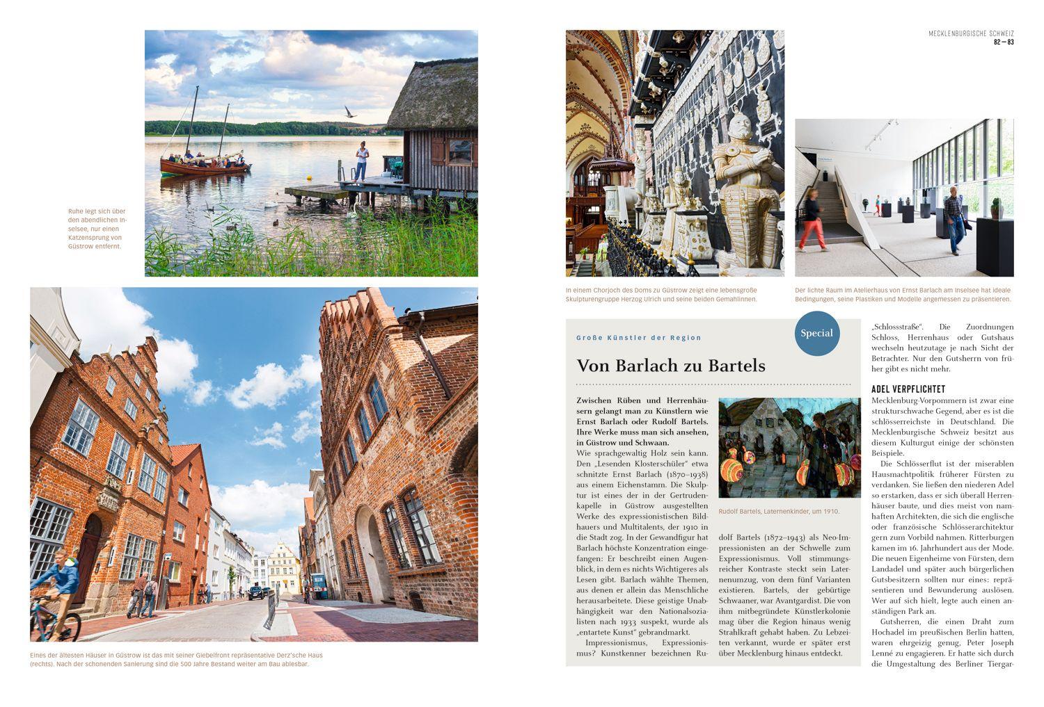 Beispielinhalt (Bild) DUMONT Bildatlas Mecklenburgische Seen