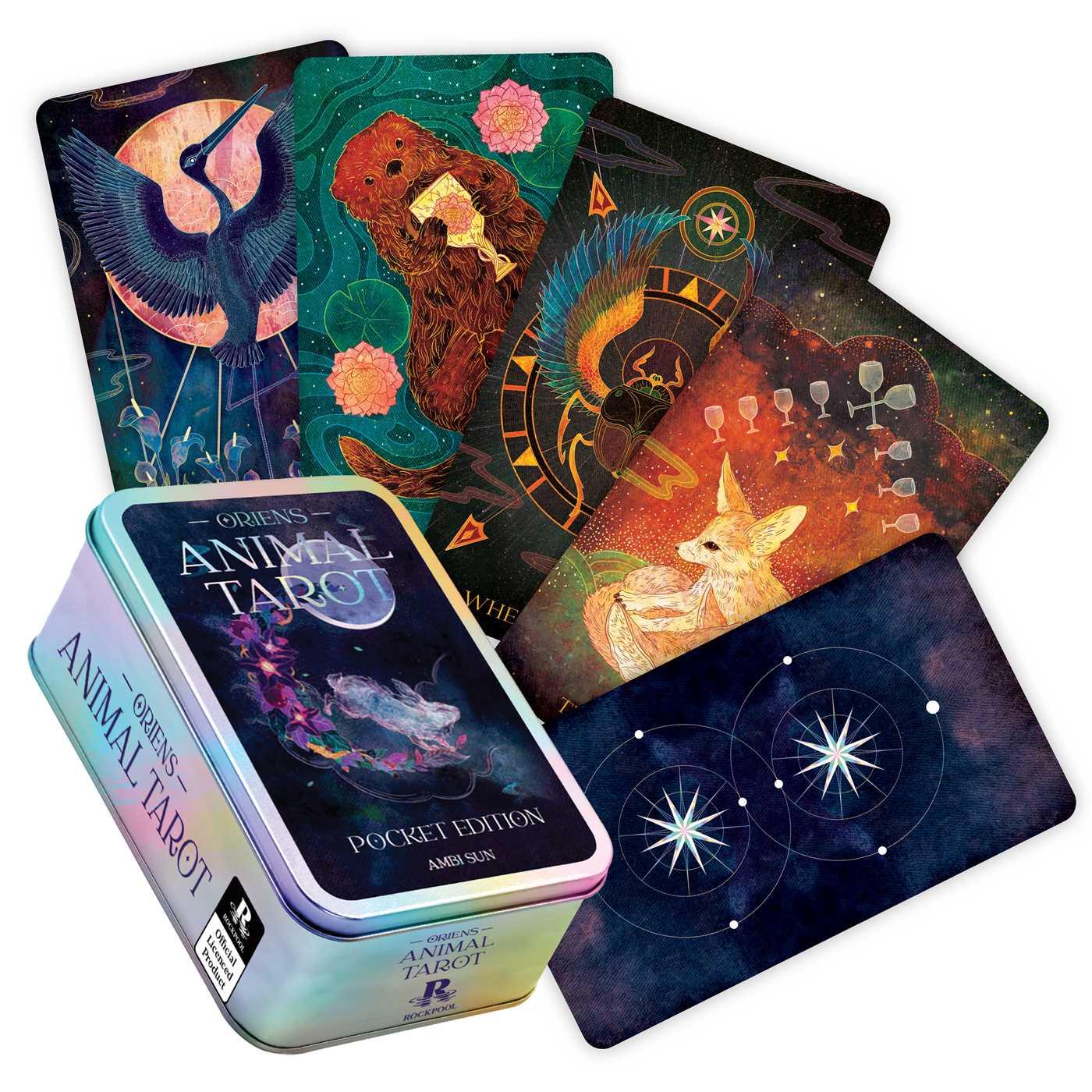 Vorderes Coverbild Oriens Animal Tarot Pocket Edition
