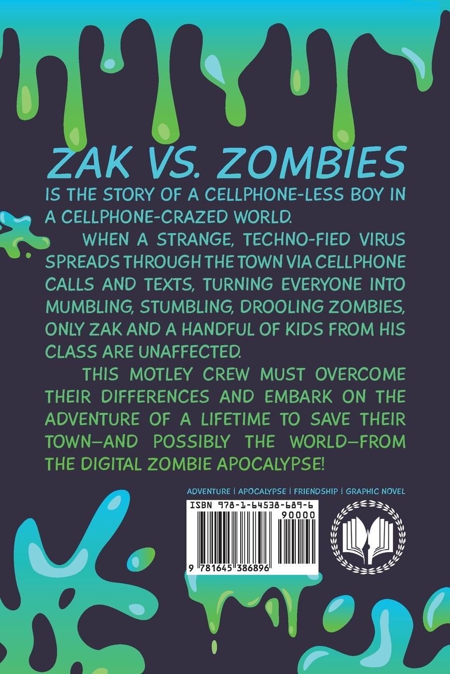 Rückseitencover Zak vs. Zombies