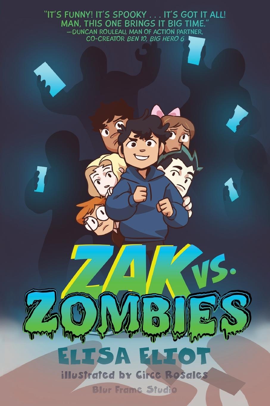 Vorderes Coverbild Zak vs. Zombies