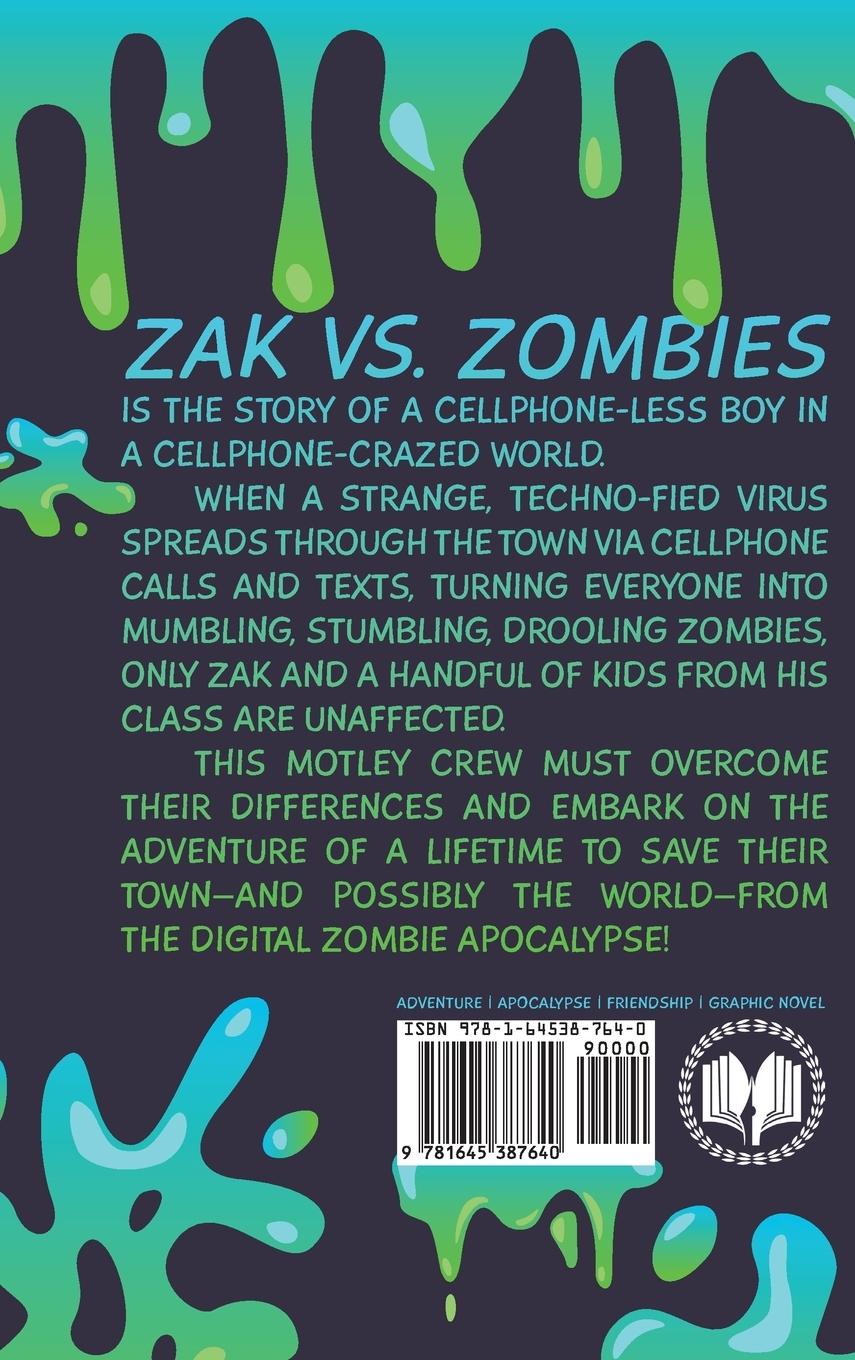 Rückseitencover Zak vs. Zombies
