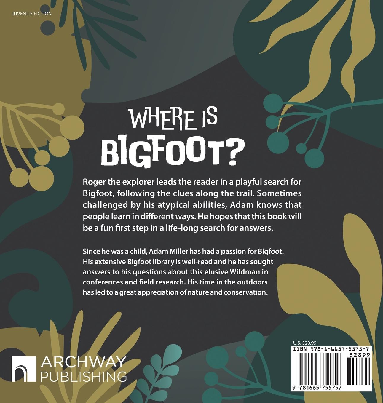 Rückseitencover Where is Bigfoot?