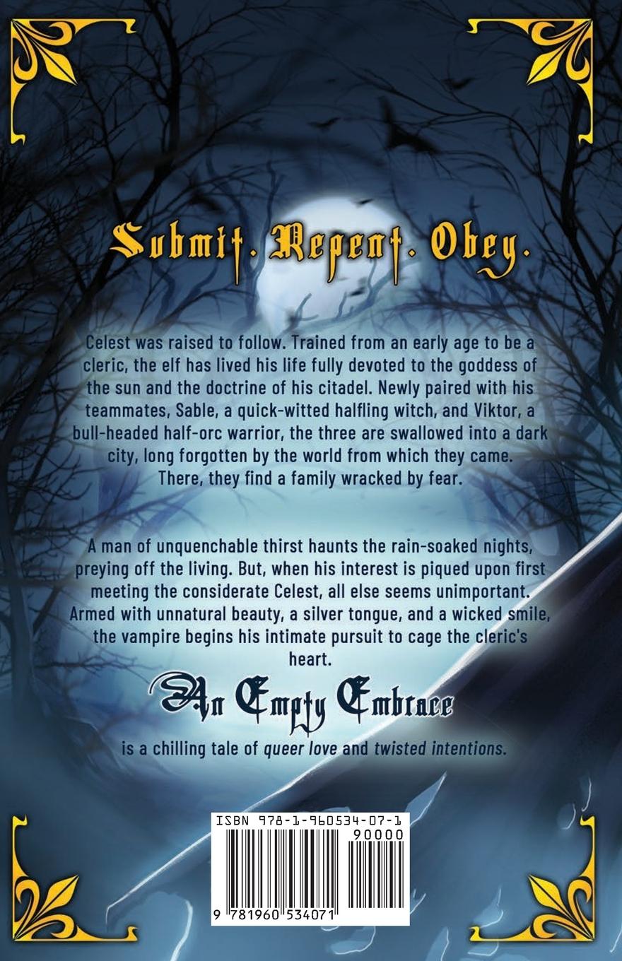 Rückseitencover An Empty Embrace