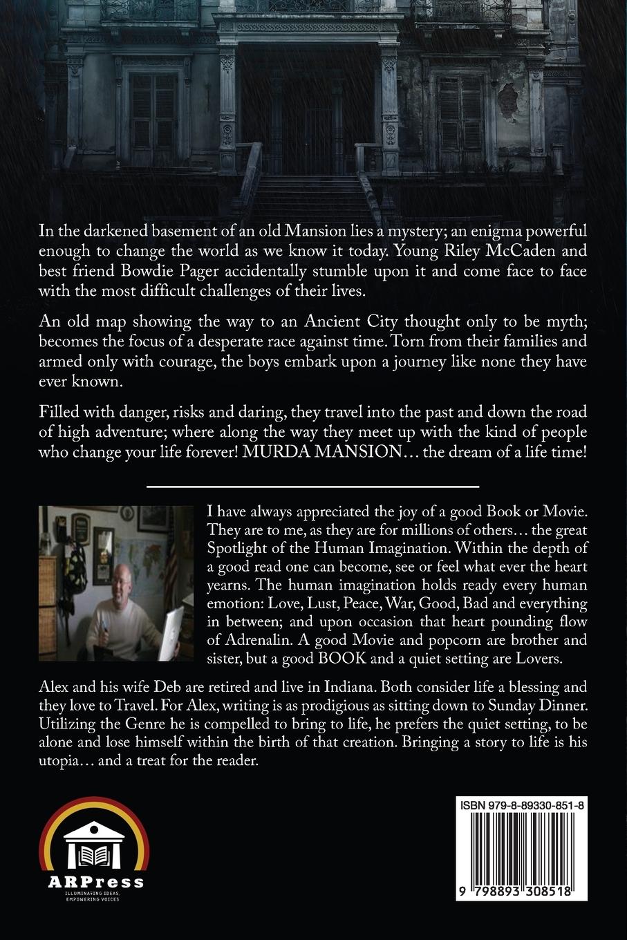 Rückseitencover Murda Mansion