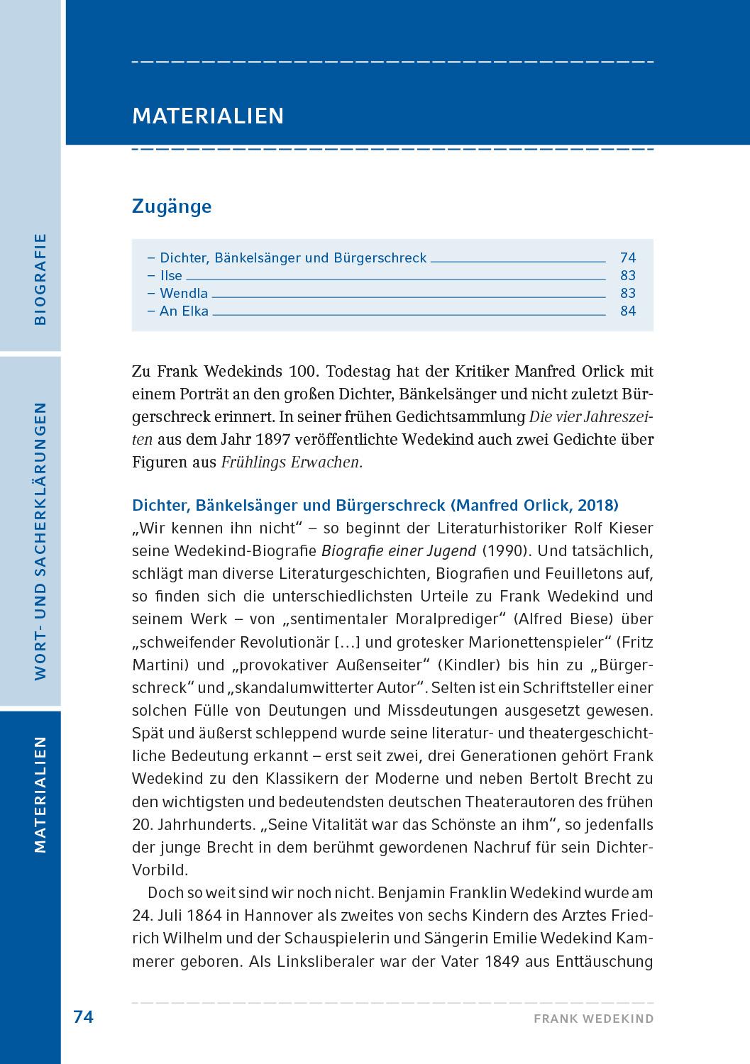 Beispielinhalt (Bild) Frühlings Erwachen
