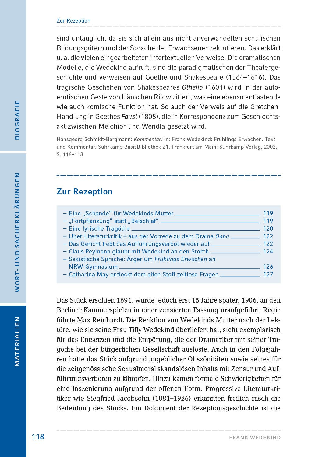 Beispielinhalt (Bild) Frühlings Erwachen