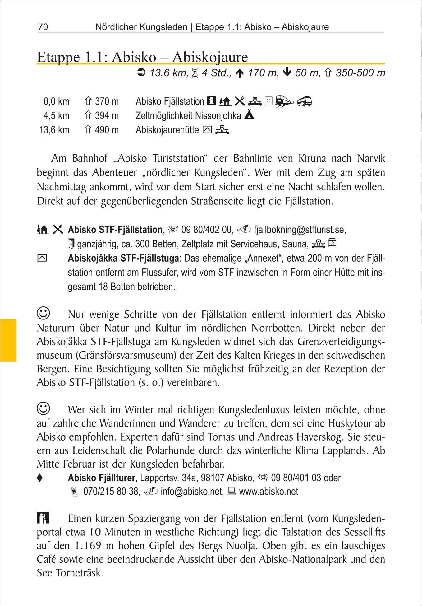 Beispielinhalt (Bild) Schweden: Kungsleden