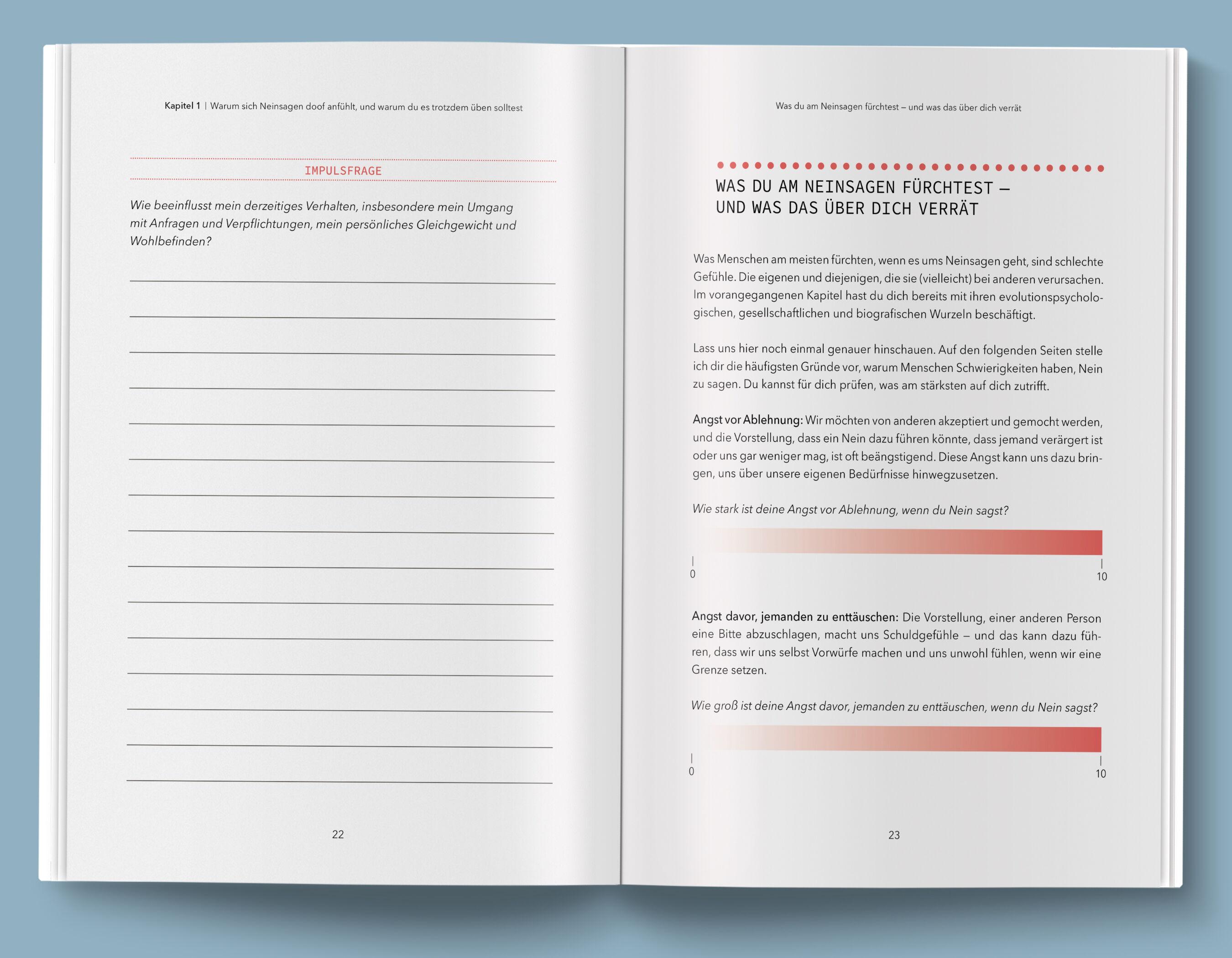 Beispielinhalt (Bild) Neinsagen ohne schlechtes Gewissen