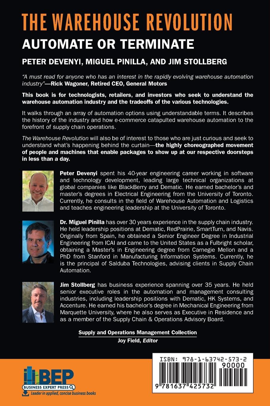 Rückseitencover The Warehouse Revolution