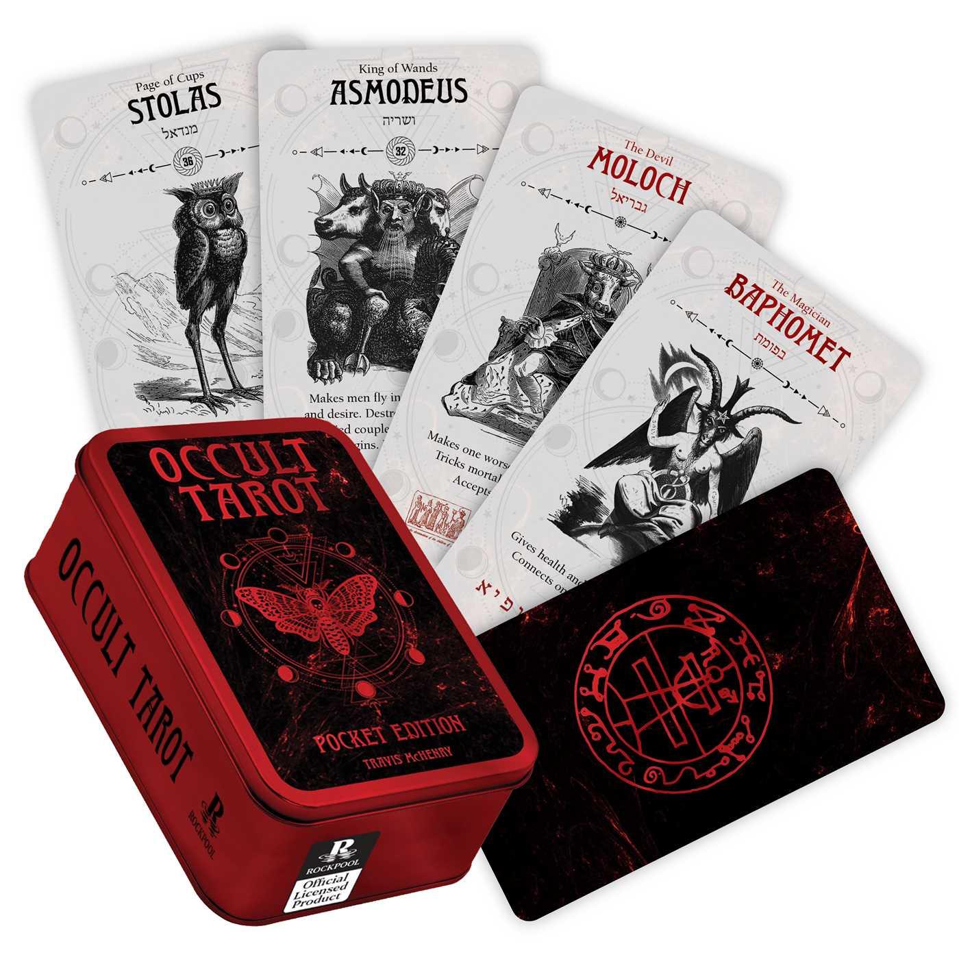 Vorderes Coverbild Occult Tarot Pocket Edition