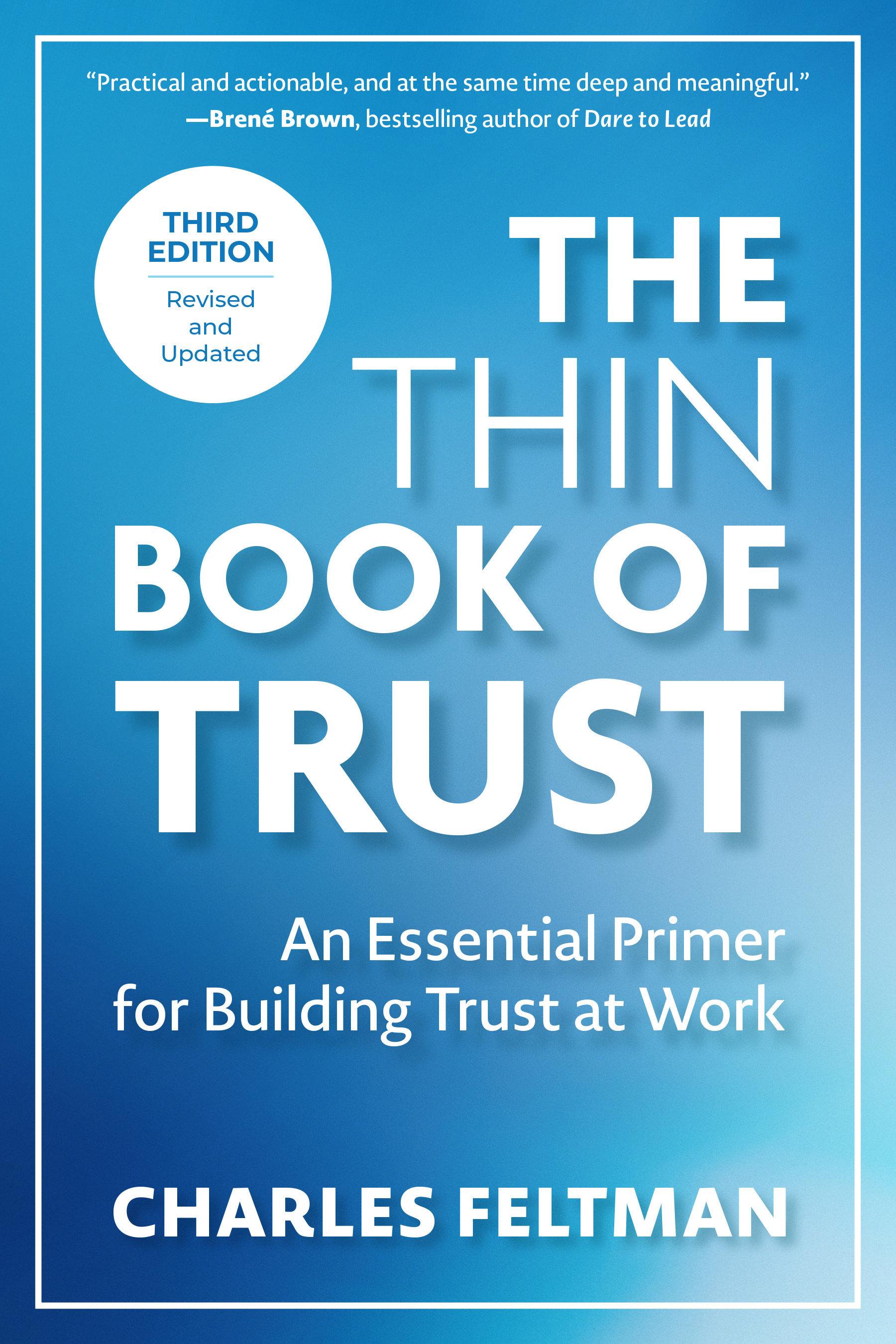 Vorderes Coverbild The Thin Book of Trust, Third Edition