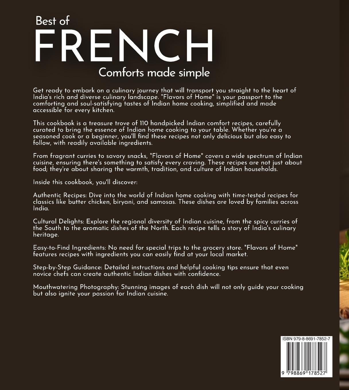 Rückseitencover Best of French Comforts Made Simple