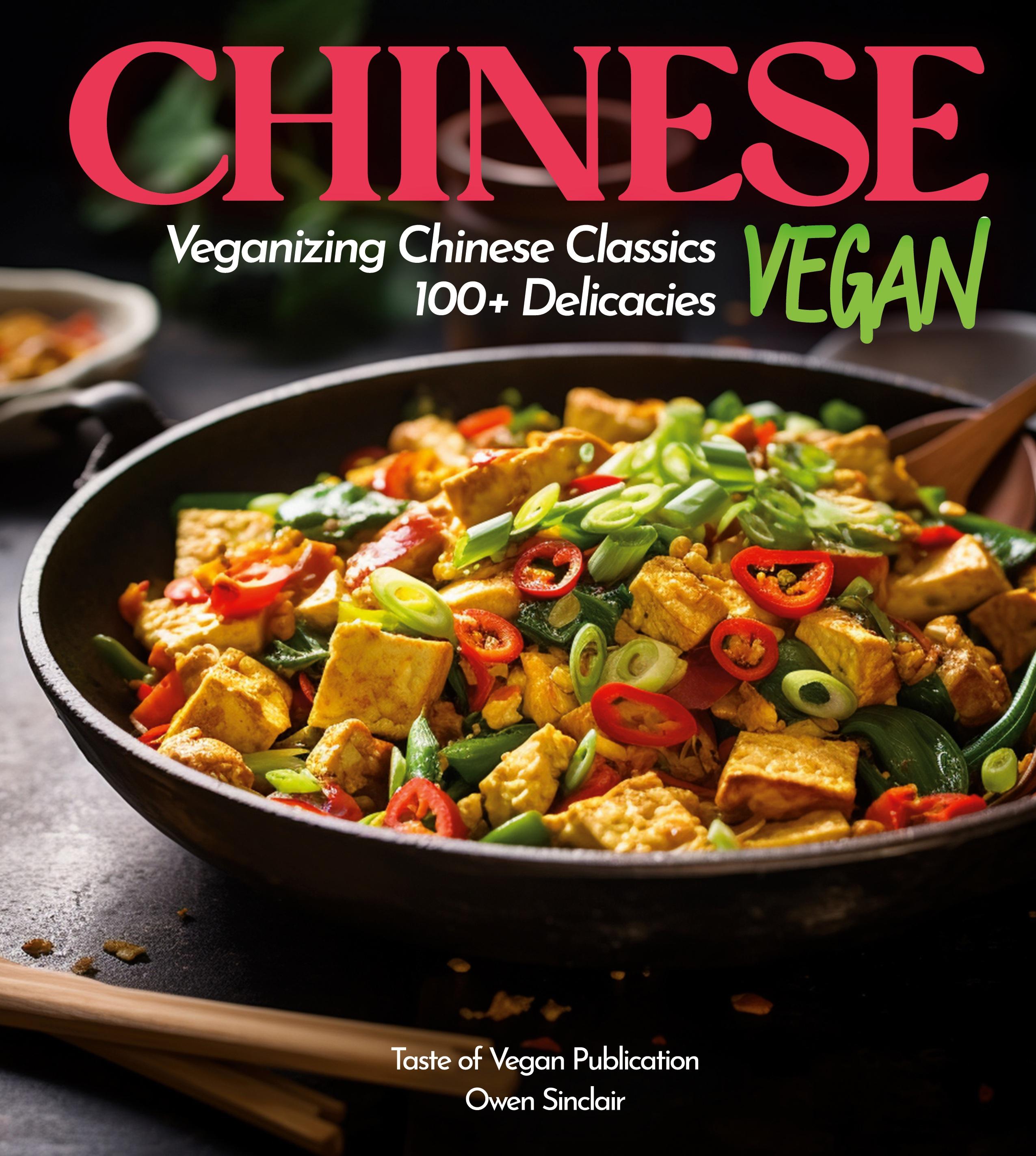 Vorderes Coverbild Chinese Vegan Cookbook