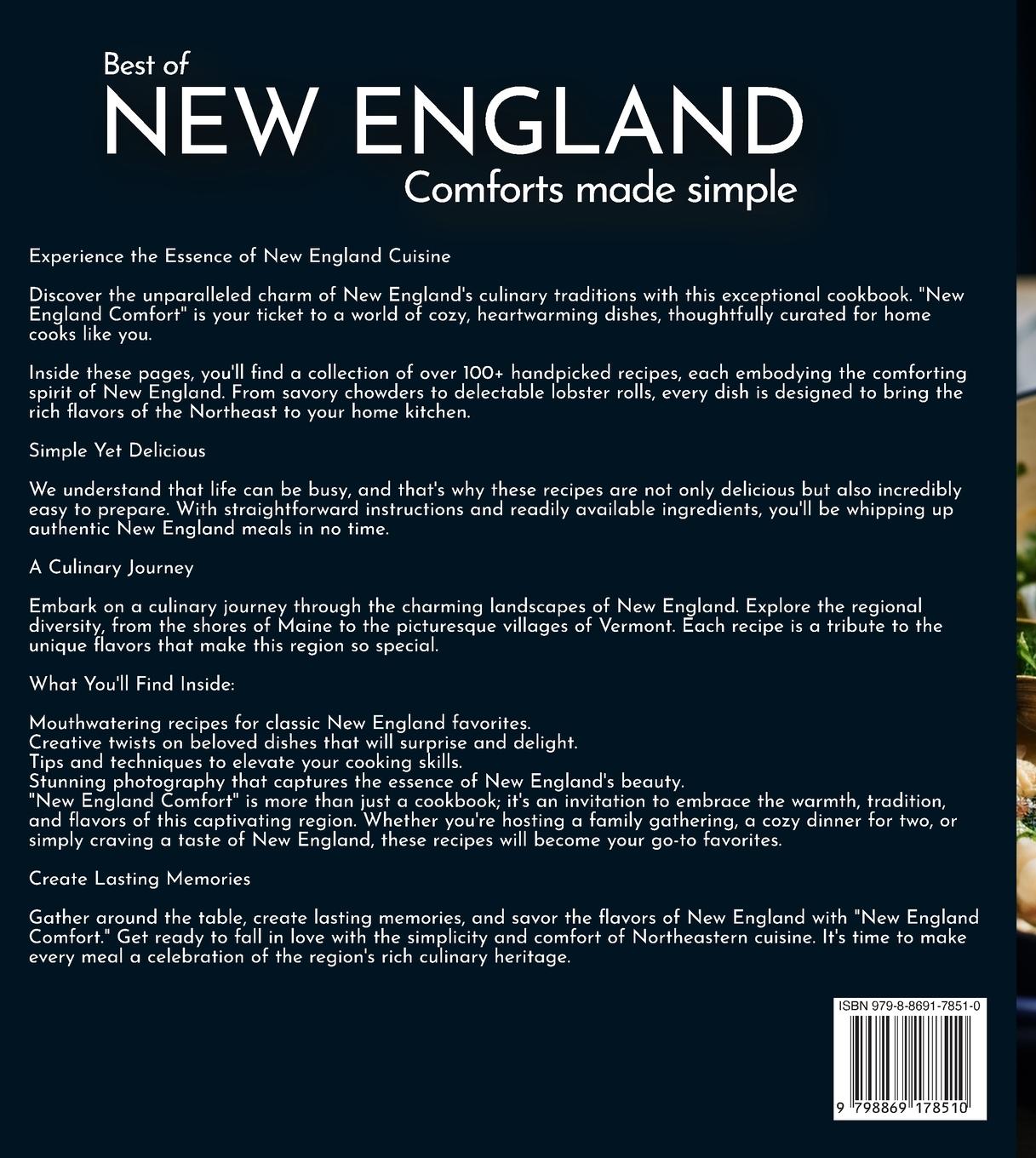 Rückseitencover Best of New England Comforts Made Simple
