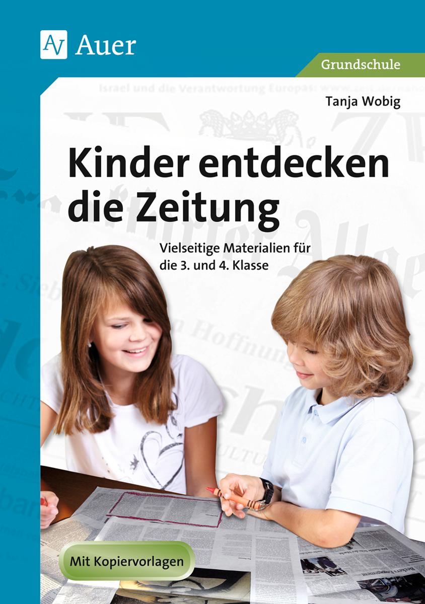 Vorderes Coverbild Kinder entdecken die Zeitung