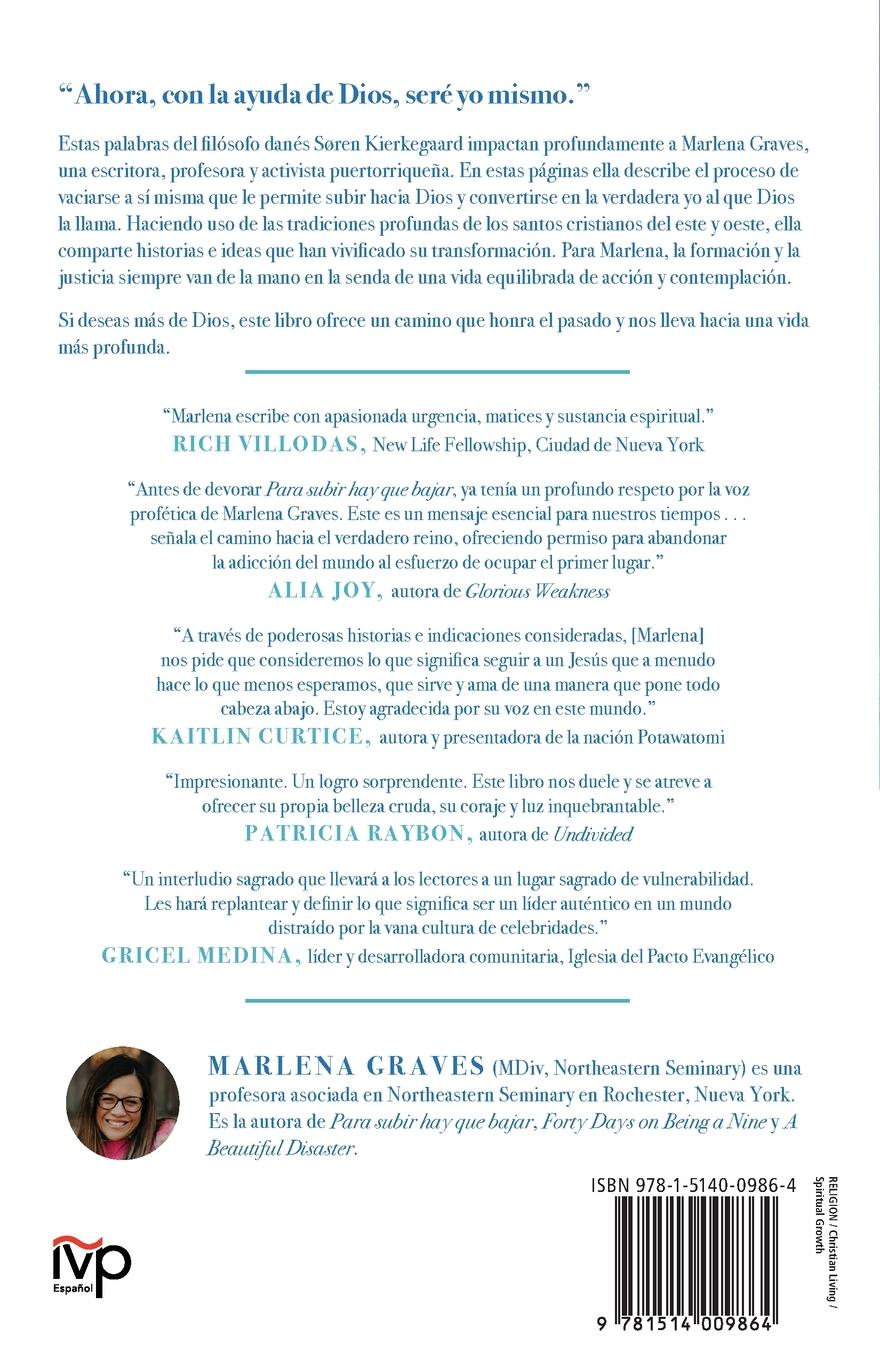 Rückseitencover Para subir hay que bajar