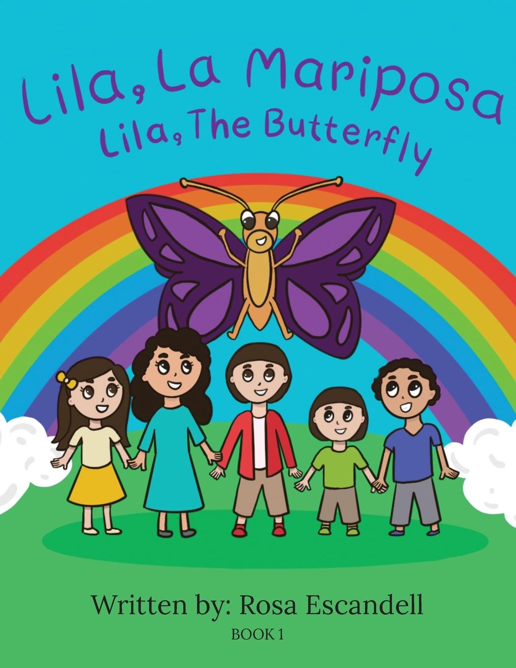 Vorderes Coverbild Lila, La Mariposa Lila, The Butterfly Book 1