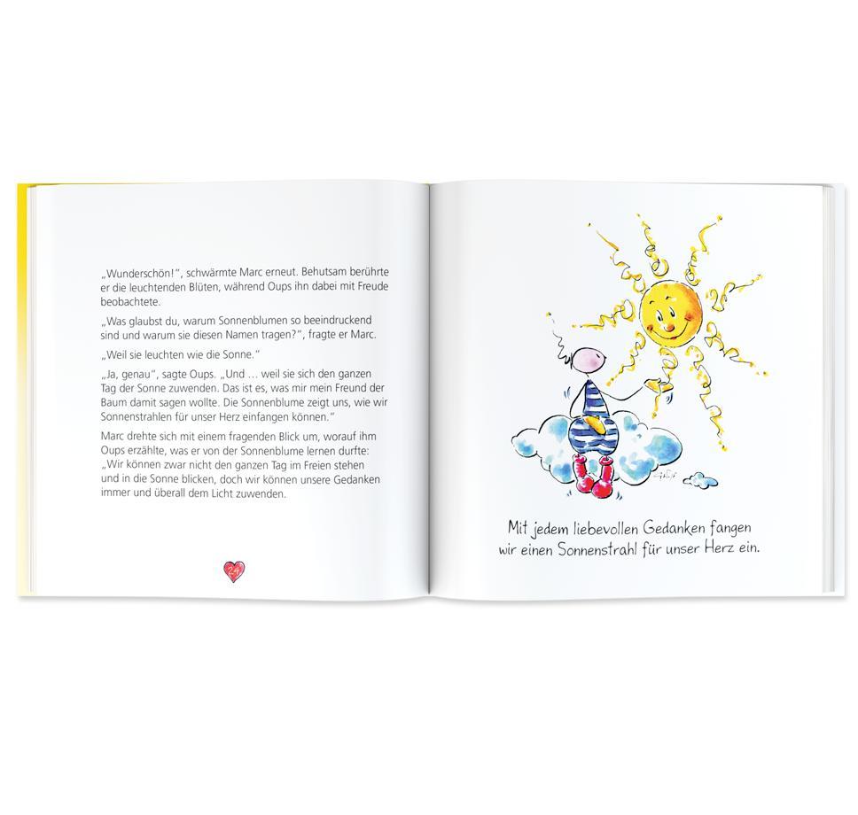 Beispielinhalt (Bild) Oups. Sonnenstrahlen für unser Herz