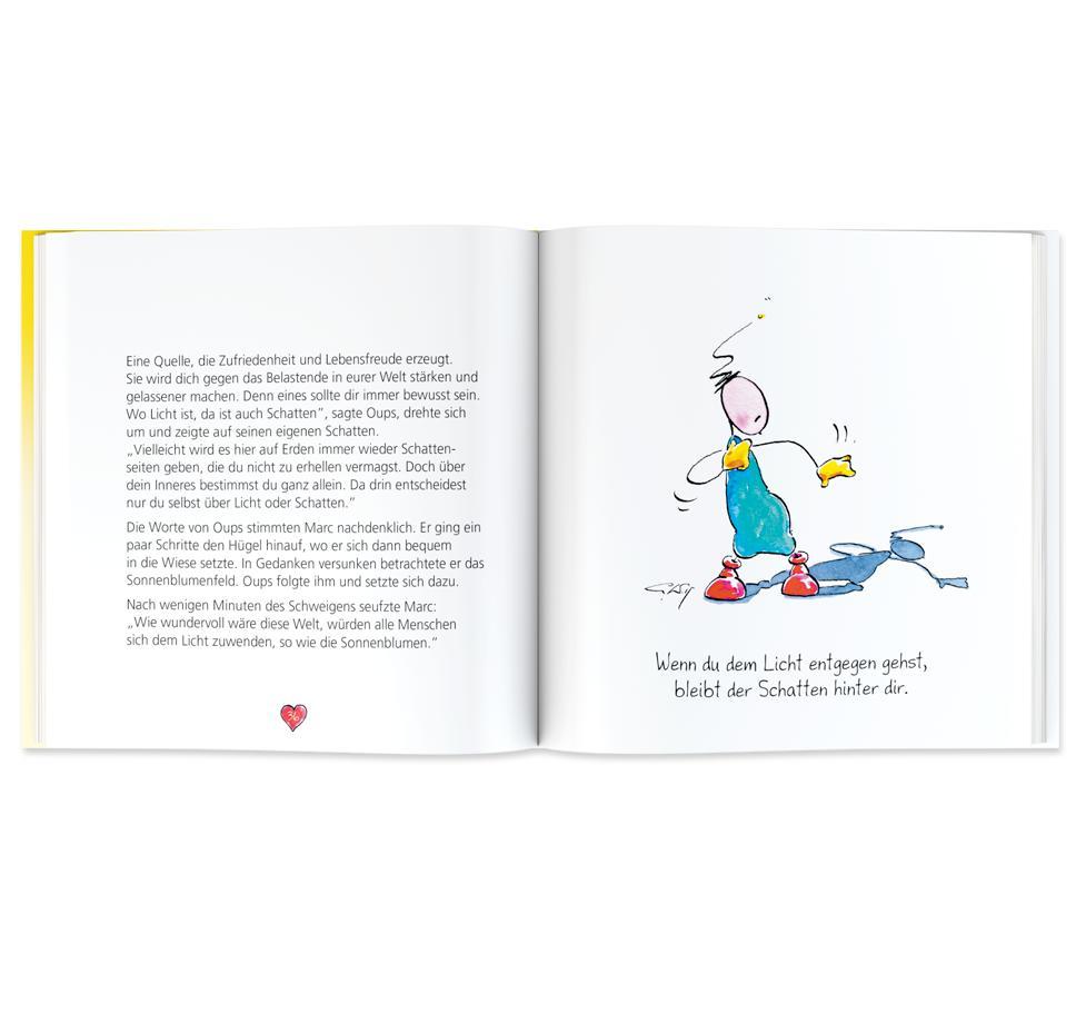 Beispielinhalt (Bild) Oups. Sonnenstrahlen für unser Herz