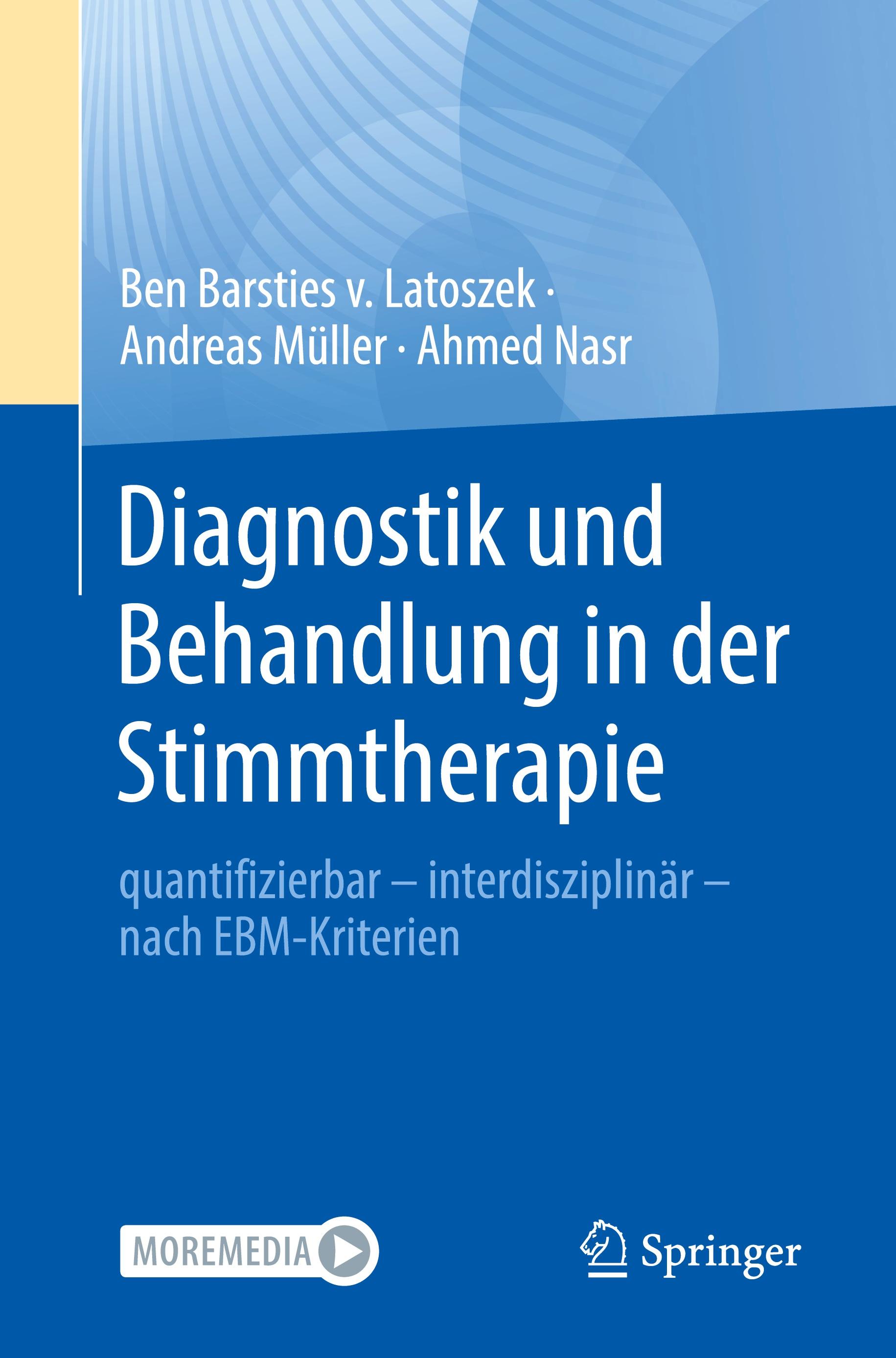 Vorderes Coverbild Diagnostik und Behandlung in der Stimmtherapie