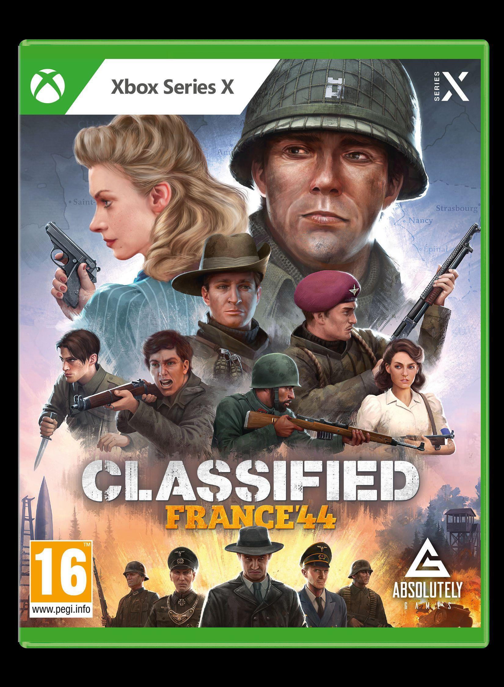 Vorderes Coverbild Classified: France '44 (XBox 2)