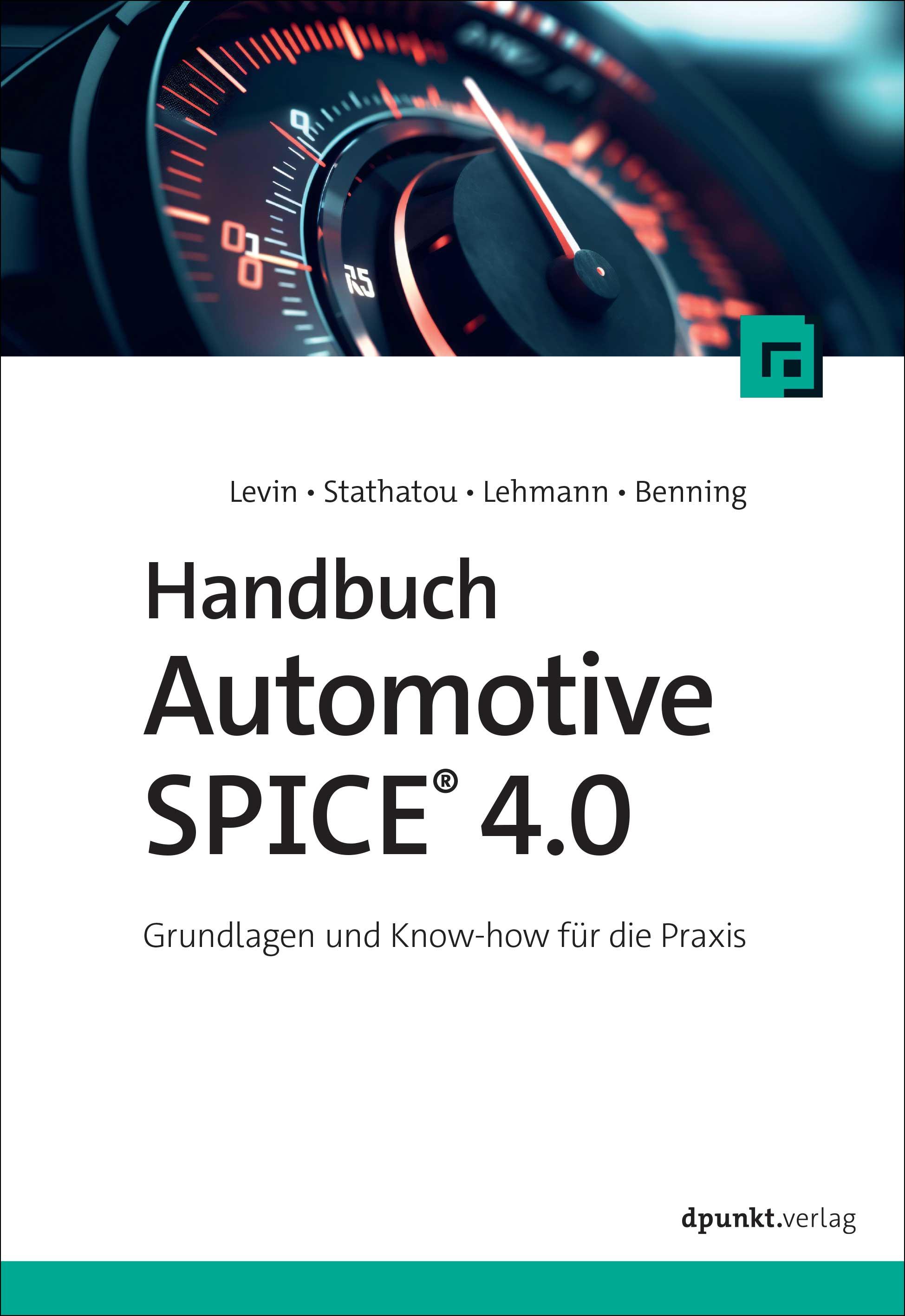 Vorderes Coverbild Handbuch Automotive SPICE® 4.0