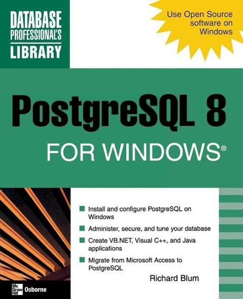 Vorderes Coverbild PostgreSQL 8 for Windows