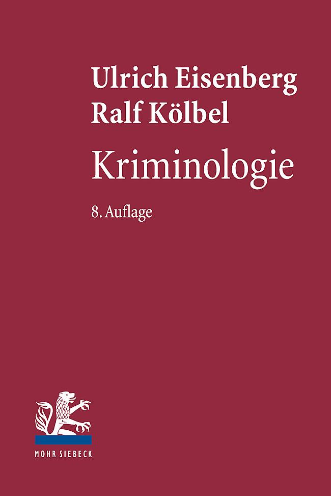 Vorderes Coverbild Kriminologie