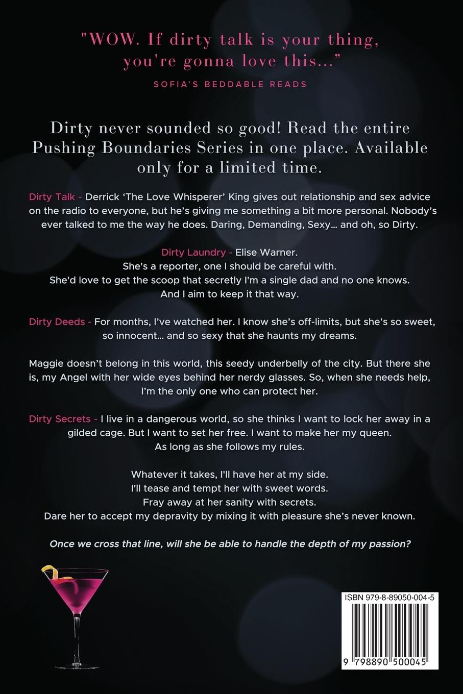 Rückseitencover Pushing Boundaries