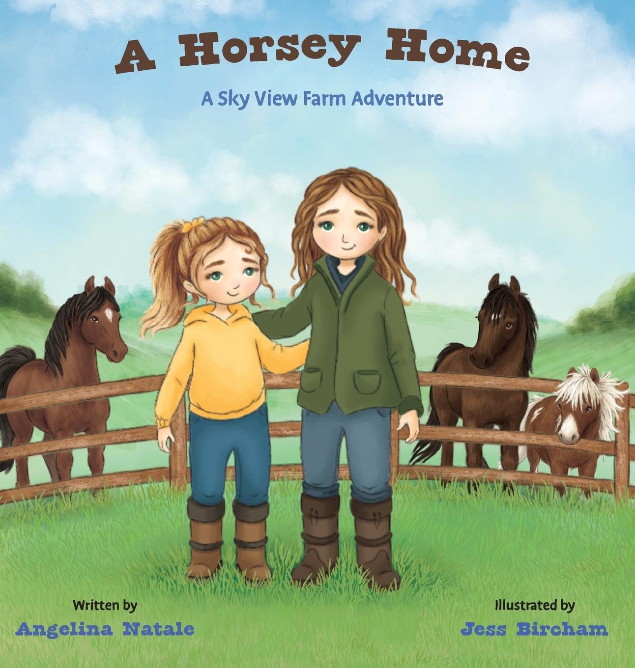 Vorderes Coverbild A Horsey Home, A Sky View Farm Adventure