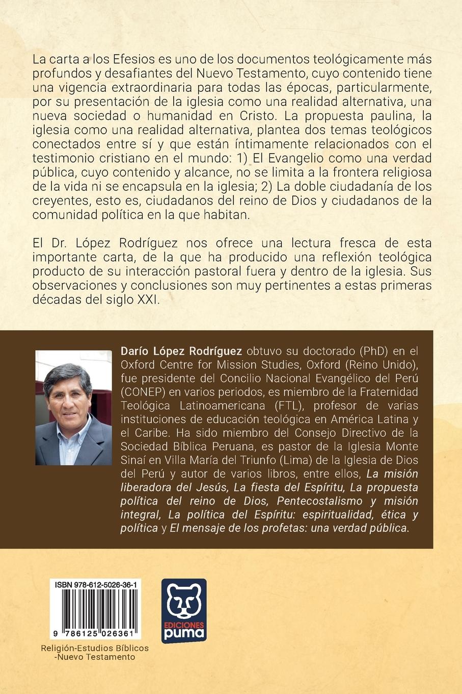 Rückseitencover AMOR, UNIDAD Y RECONCILIACIÓN