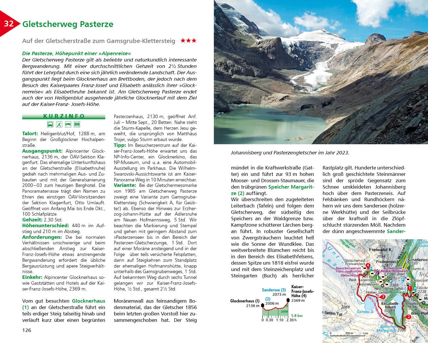 Beispielinhalt (Bild) Wandern an der Großglockner Hochalpenstraße