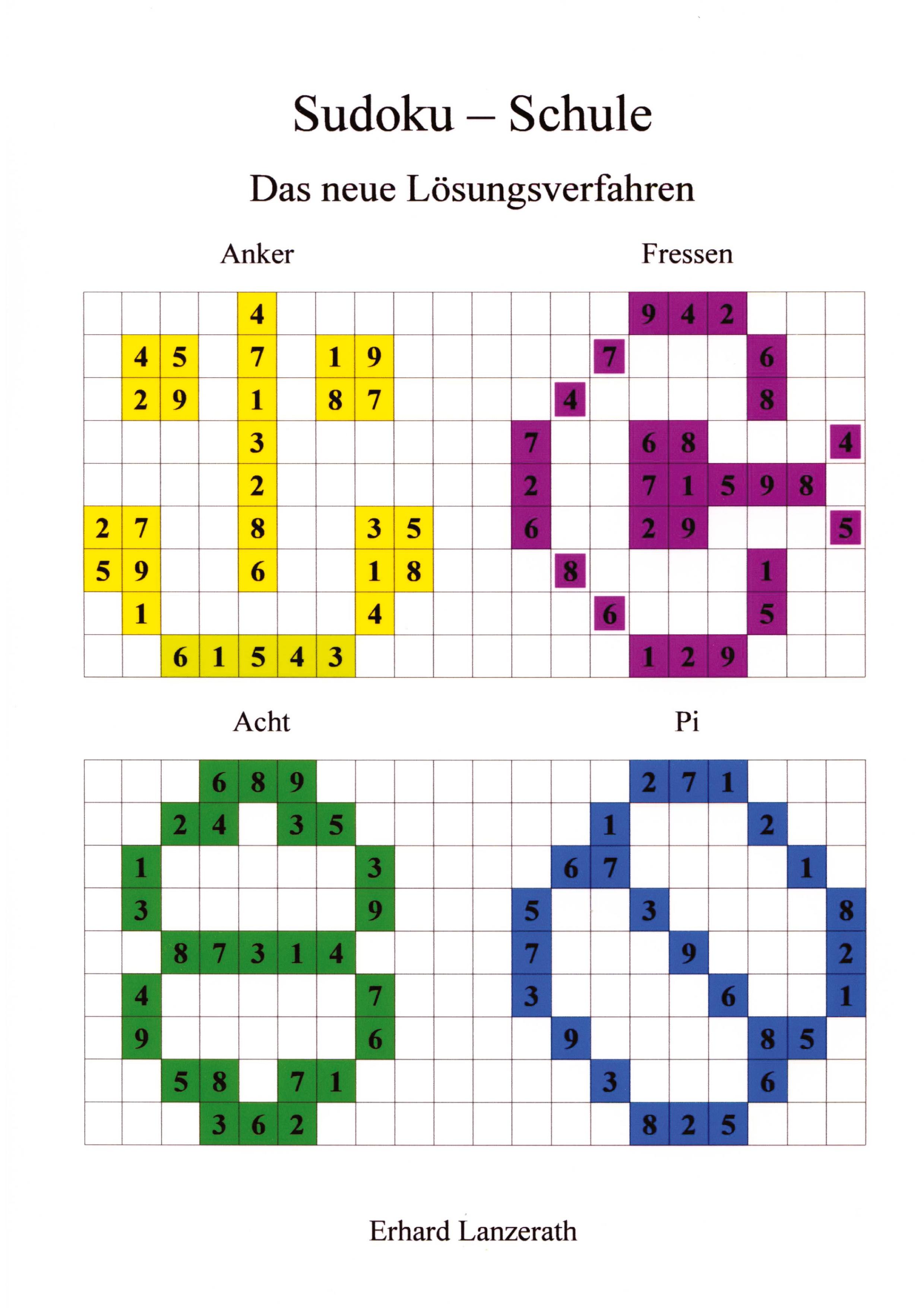 Vorderes Coverbild Sudoku - Schule