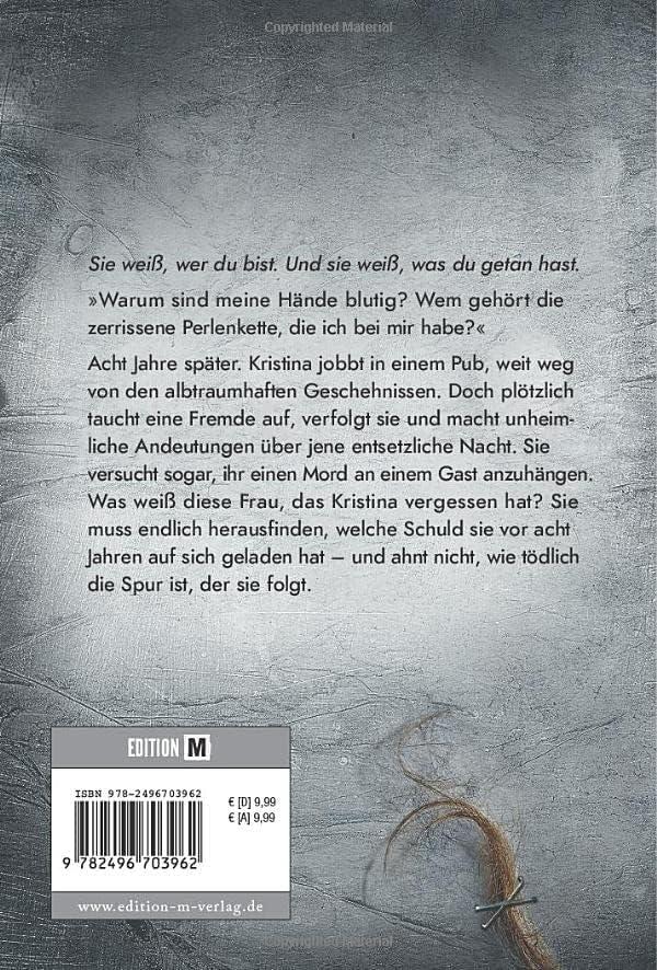 Rückseitencover Die Rachsüchtige