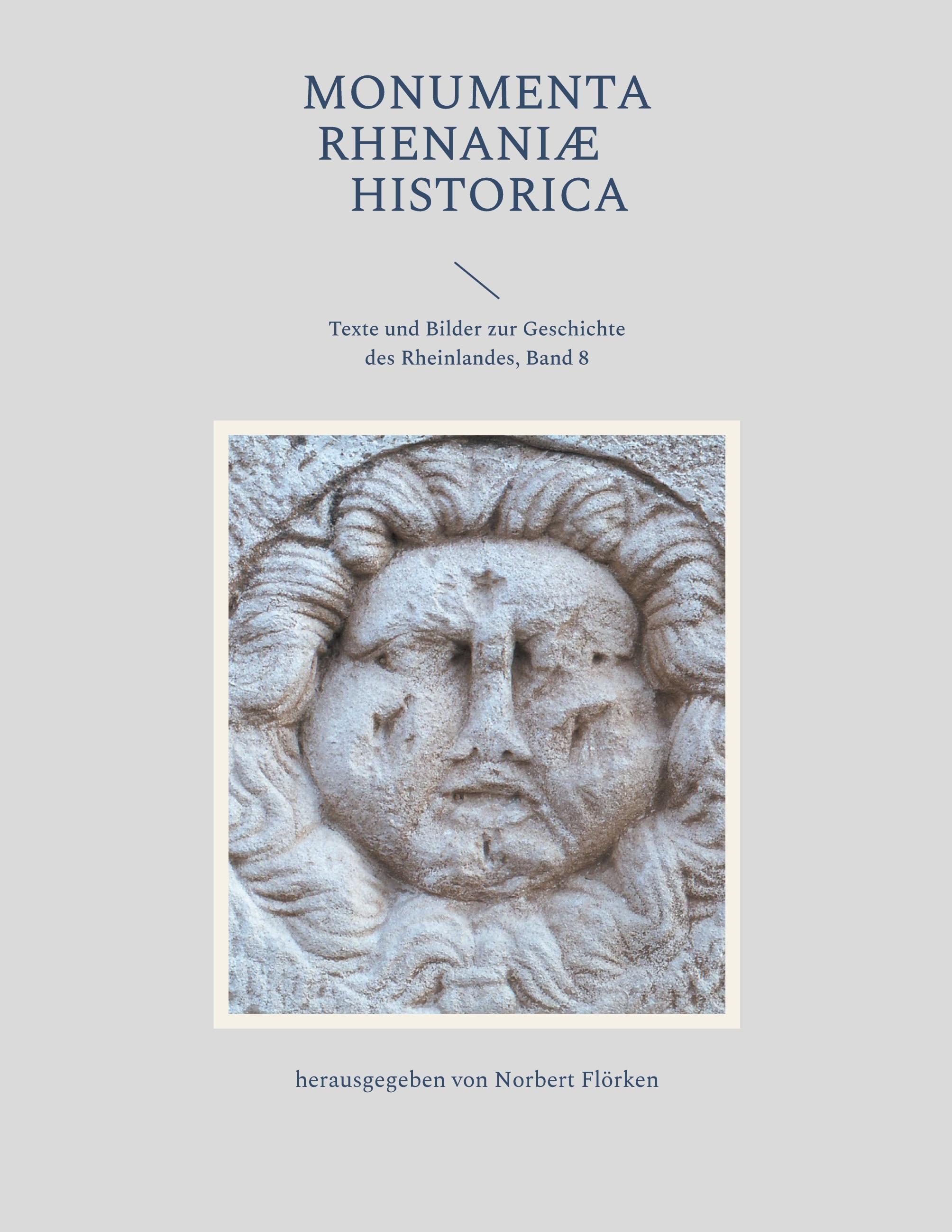 Vorderes Coverbild Monumenta Rhenaniae Historica