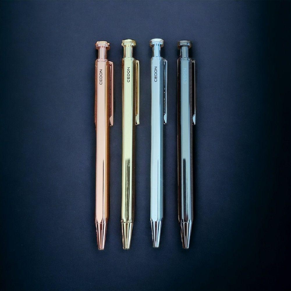 Beispielinhalt (Bild) Kugelschreiber in Box gold