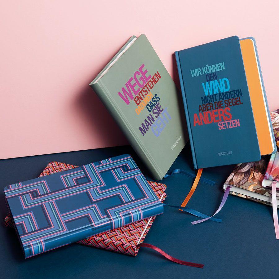 Beispielinhalt (Bild) Notizbuch A5 Hardcover Wind