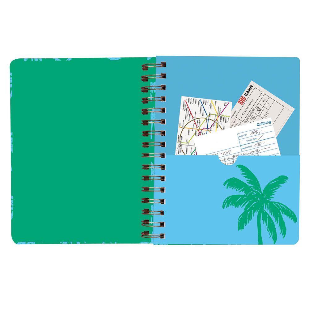 Beispielinhalt (Bild) Ringbuch Hardcover Palm Tree