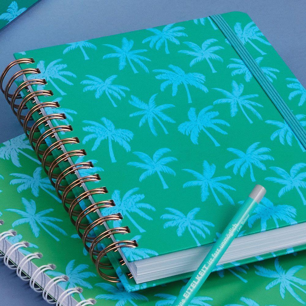 Beispielinhalt (Bild) Ringbuch Hardcover Palm Tree