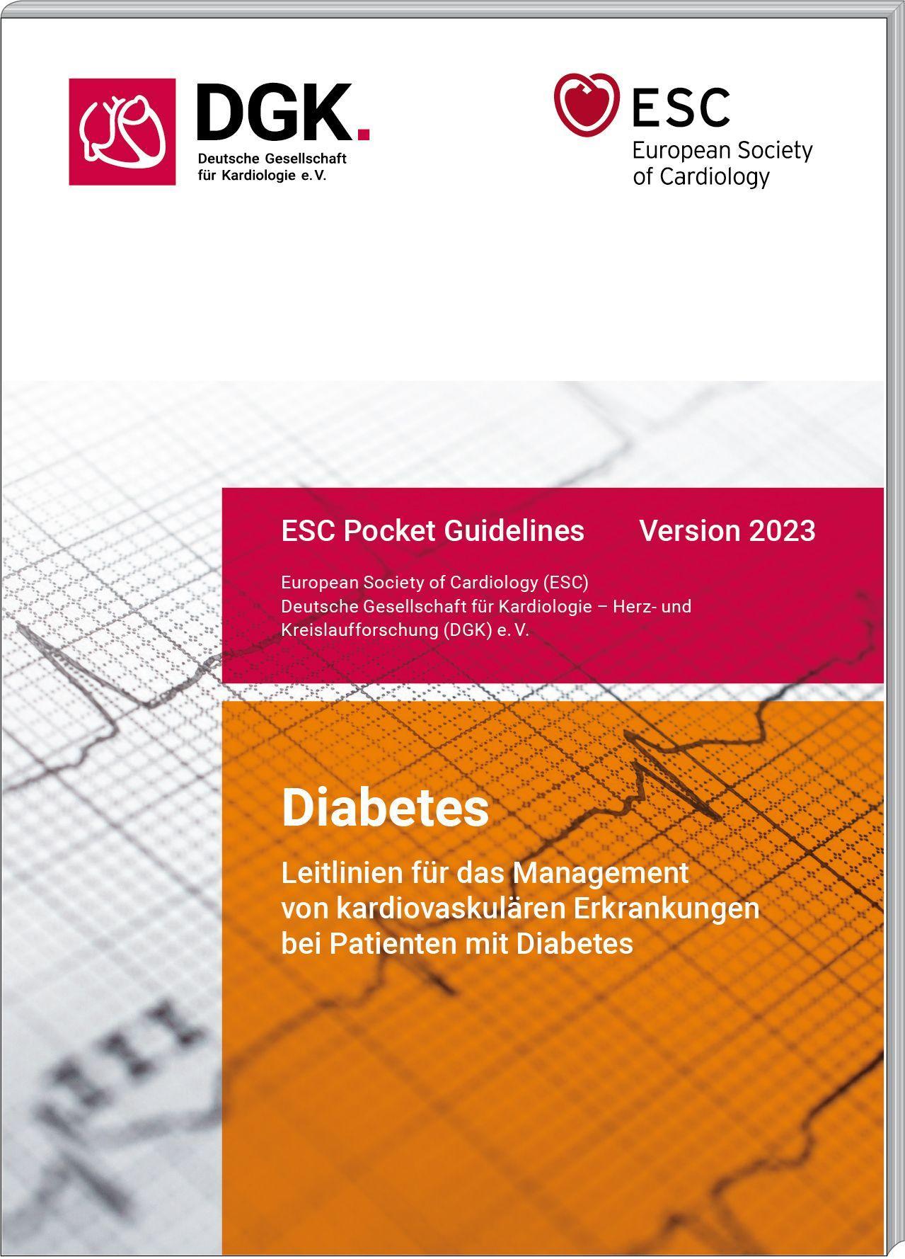 Vorderes Coverbild Leitlinien für das Management von kardiovaskulären Erkrankungen bei Patienten mit Diabetes