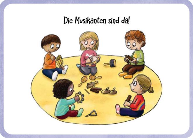 Beispielinhalt (Bild) Klanggeschichten für Krippenkinder