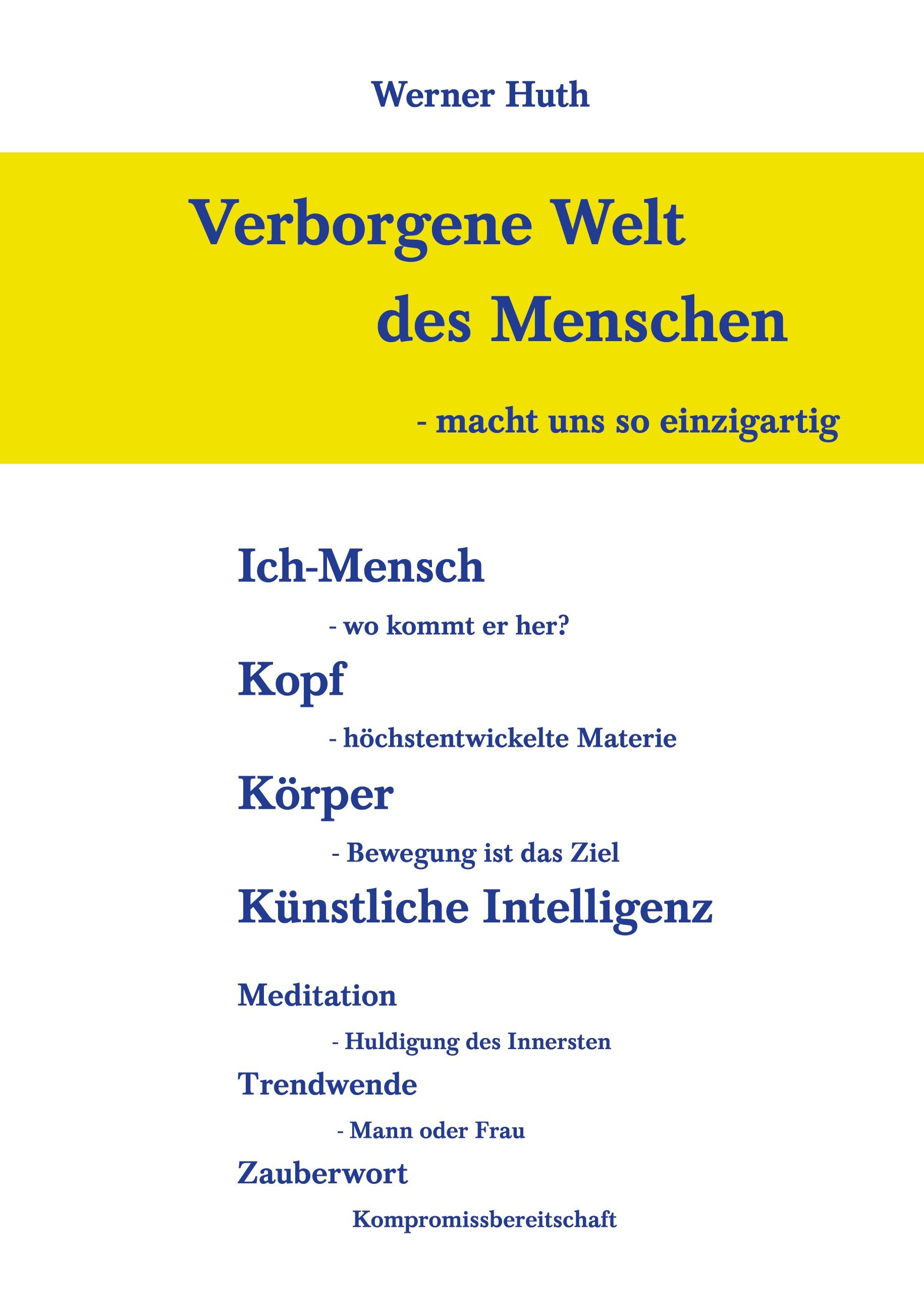 Vorderes Coverbild Verborgene Welt des Menschen