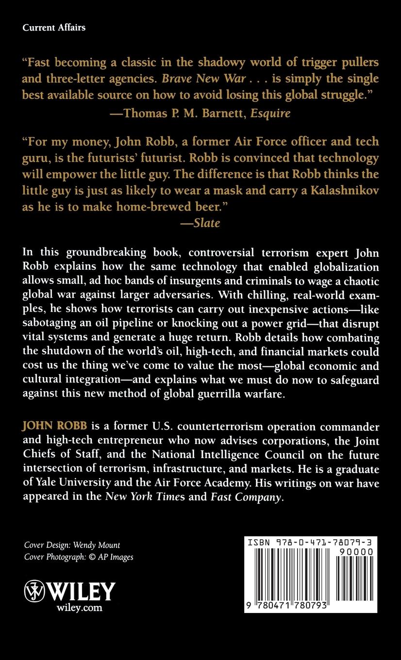 Rückseitencover Brave New War