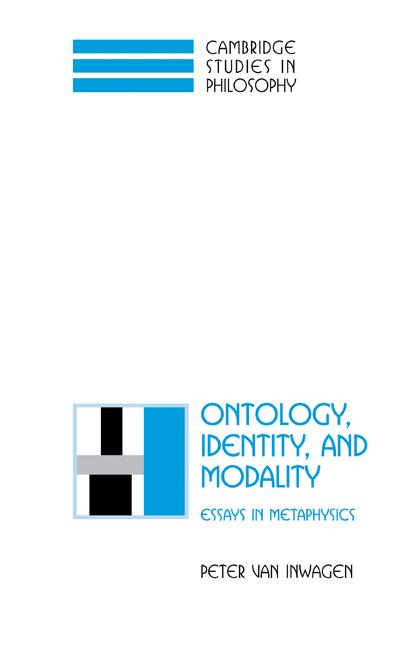 Vorderes Coverbild Ontology, Identity, and Modality