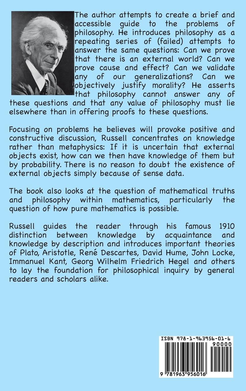 Rückseitencover The Problems of Philosophy