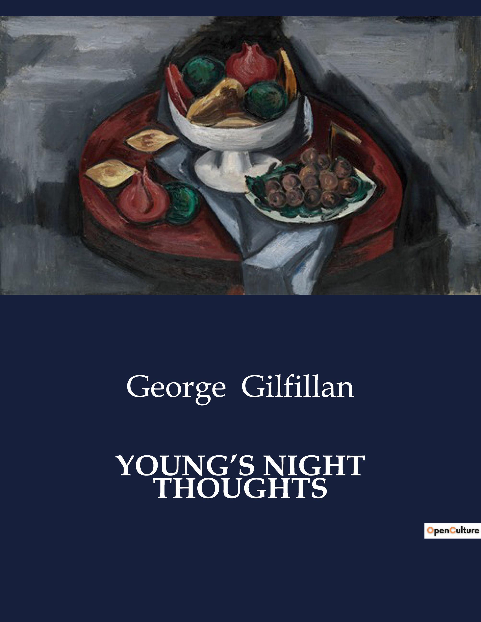 Vorderes Coverbild YOUNG'S NIGHT THOUGHTS