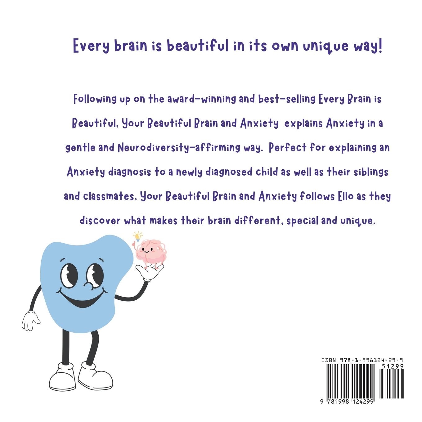 Rückseitencover Your Beautiful Brain and Anxiety