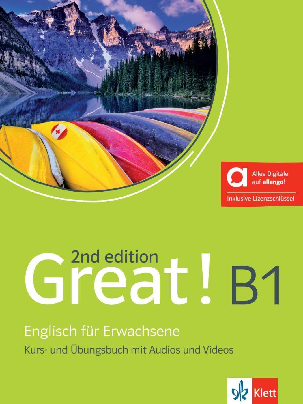 Vorderes Coverbild Great! B1, 2nd edition - Hybride Ausgabe allango