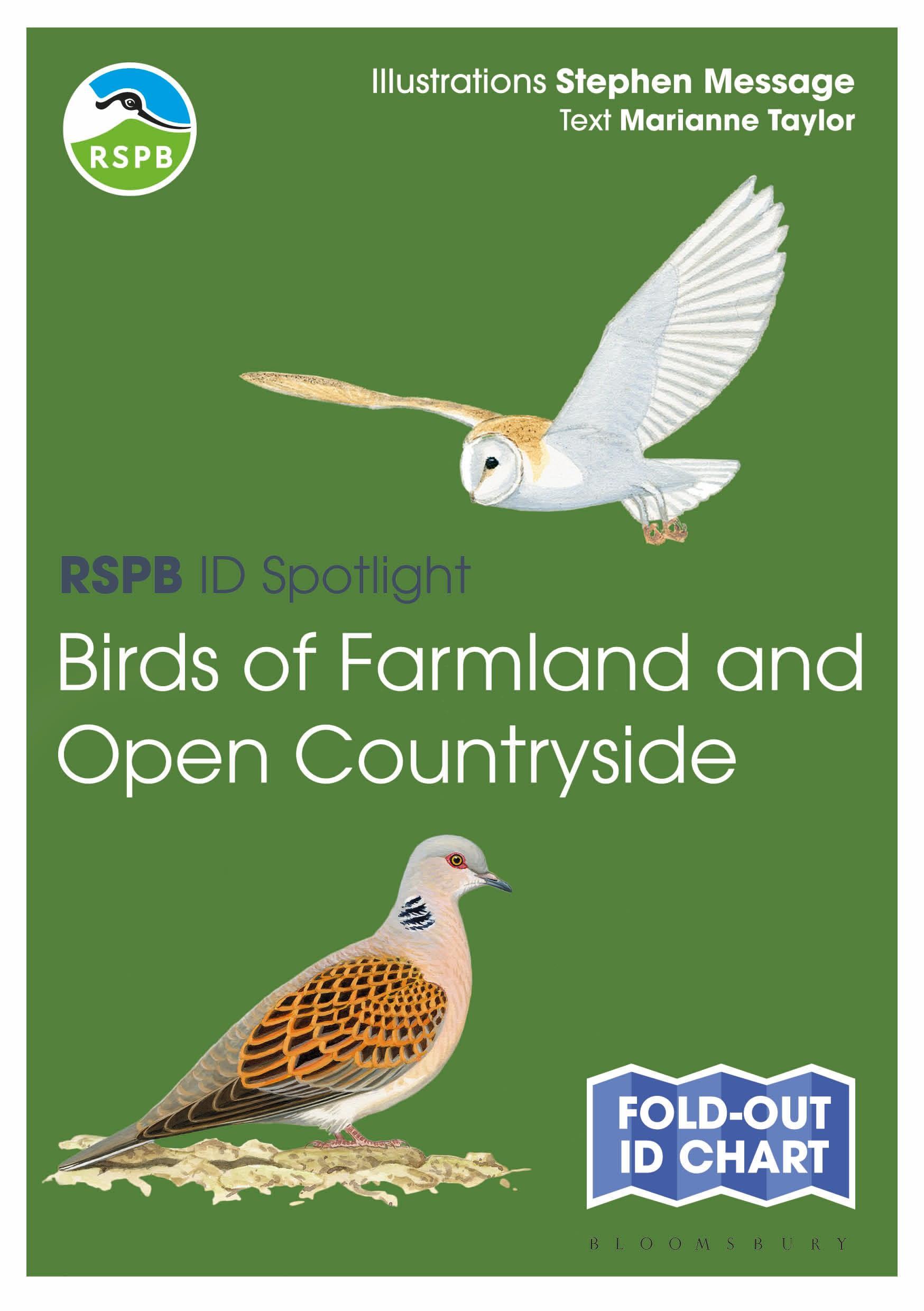 Vorderes Coverbild RSPB ID Spotlight - Birds of Farmland and Open Countryside