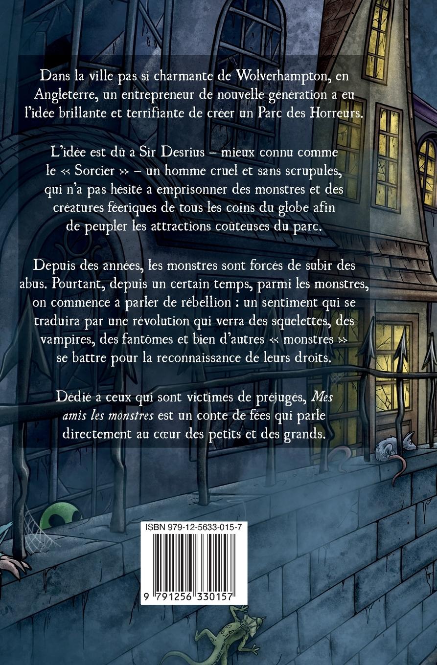 Rückseitencover Mes amis les monstres